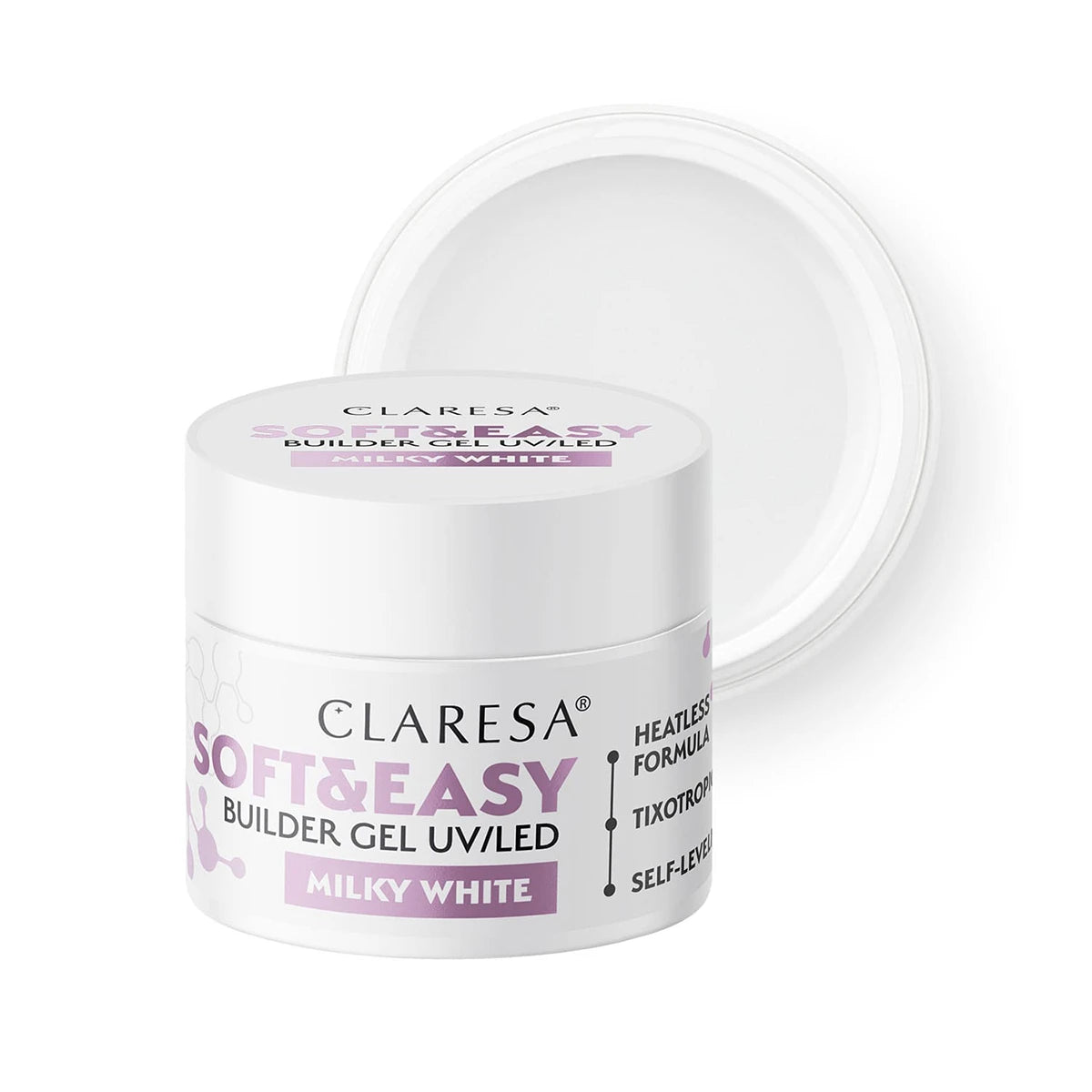 Soft&Easy Single phase gel milk white 45g