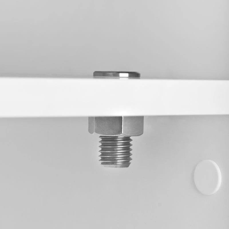 Inox tube magnifier lamp holder