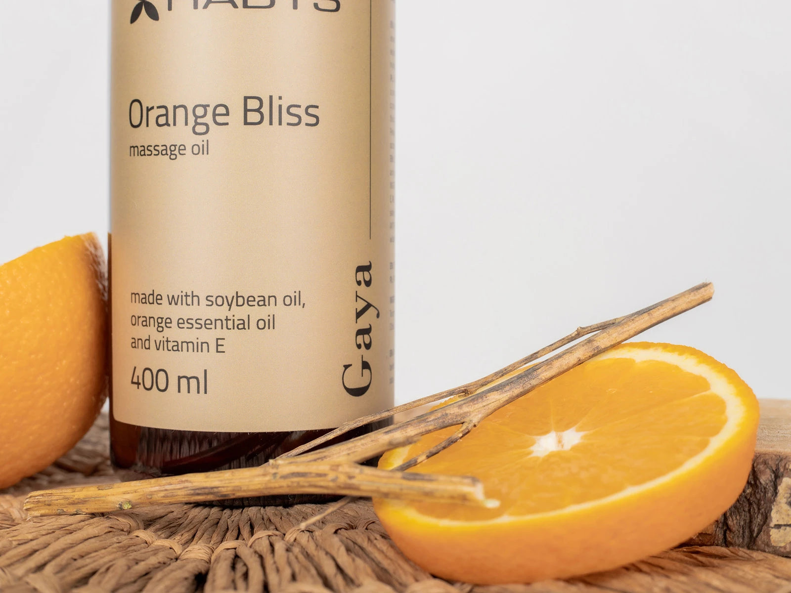 Orange Bliss hierontaöljy, 400 ml