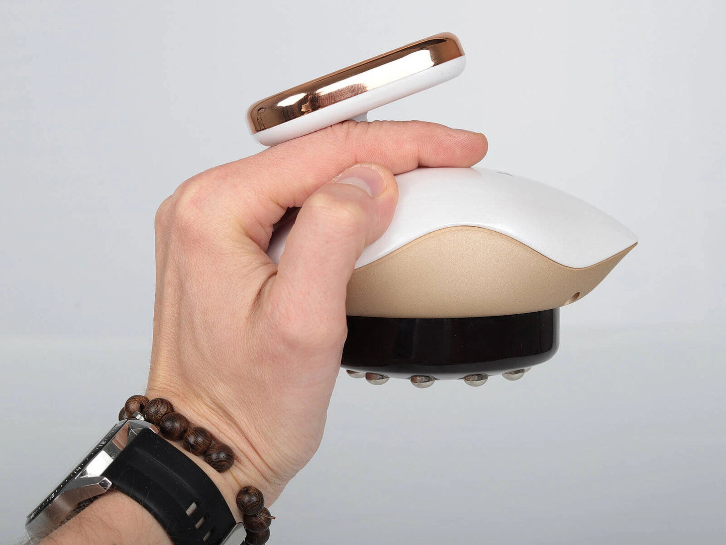 Body electric massage cupping device, EMS and infrared