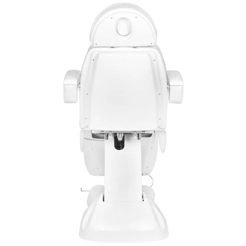 Beauty bed-couche LUX, 4 motors, white with a cradle