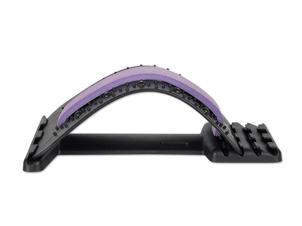 Selkävenyttäjä, violetti ja musta
