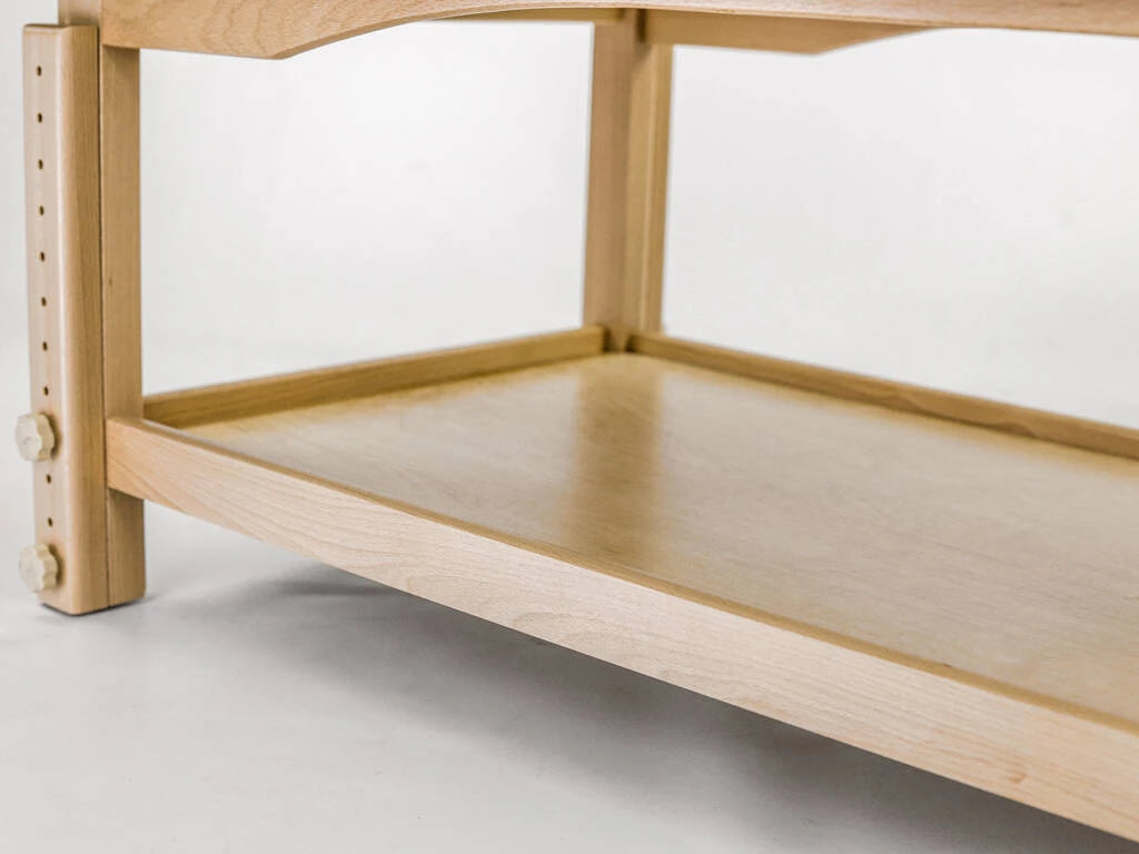 Nova Light Wood K033 puinen hoitopöytä, beige