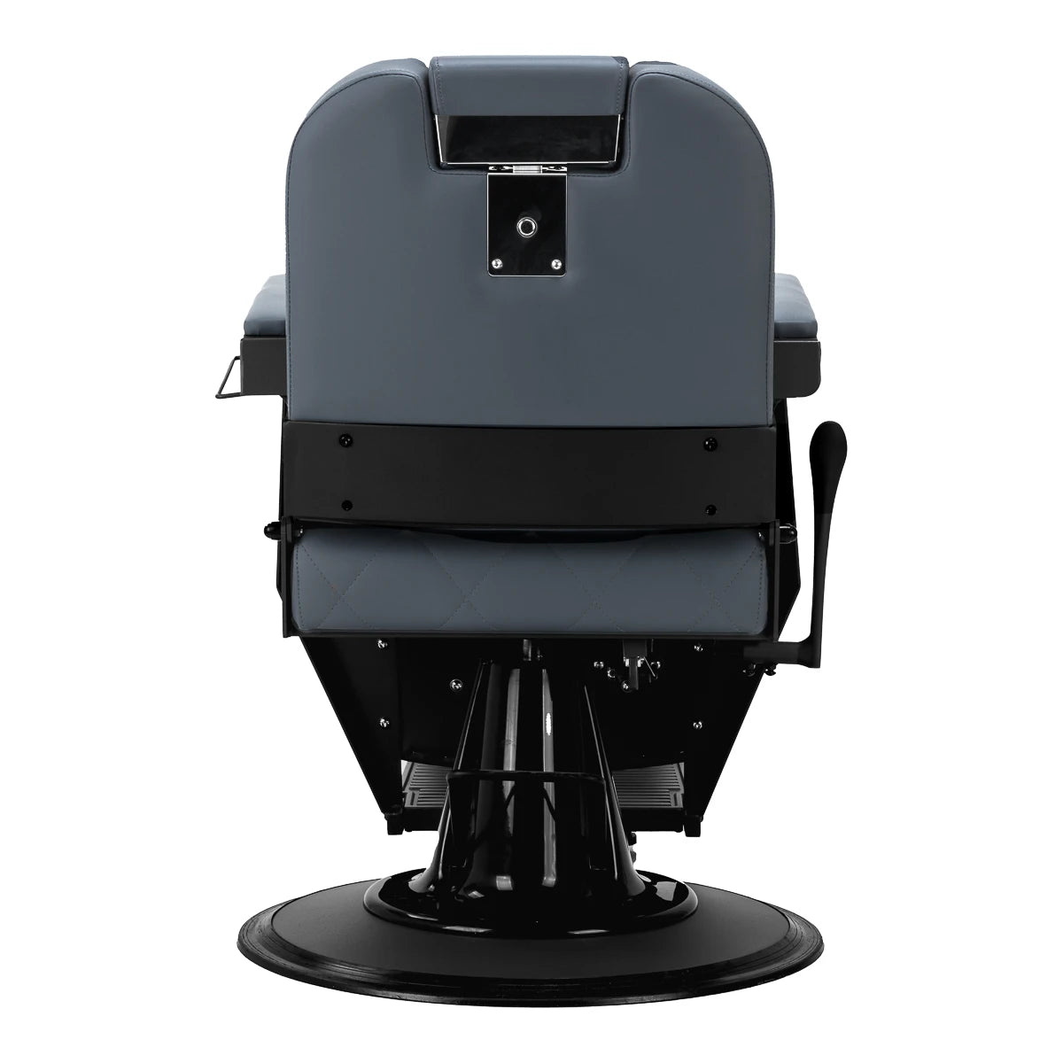 Gabbiano barber chair Bruno with black frame Graphite