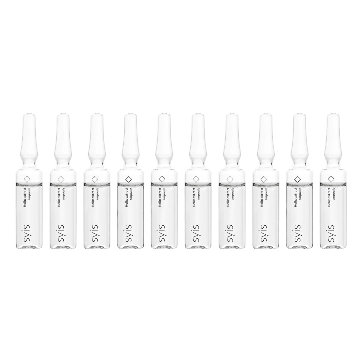 Syis ampoules with snail slime helix extract serum 10x3ml