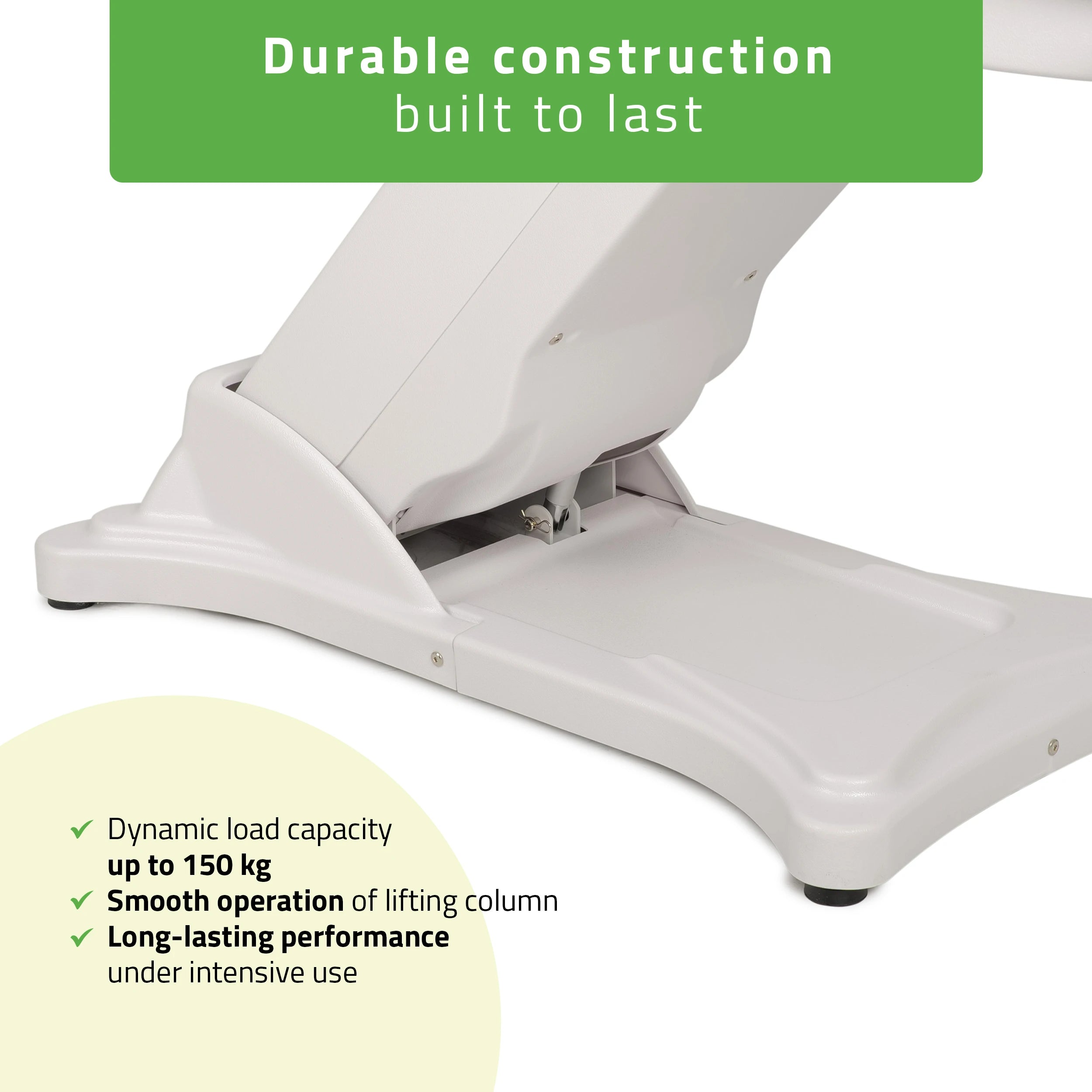 Cosmetic treatment chair, electric Elara PRO 4, violet