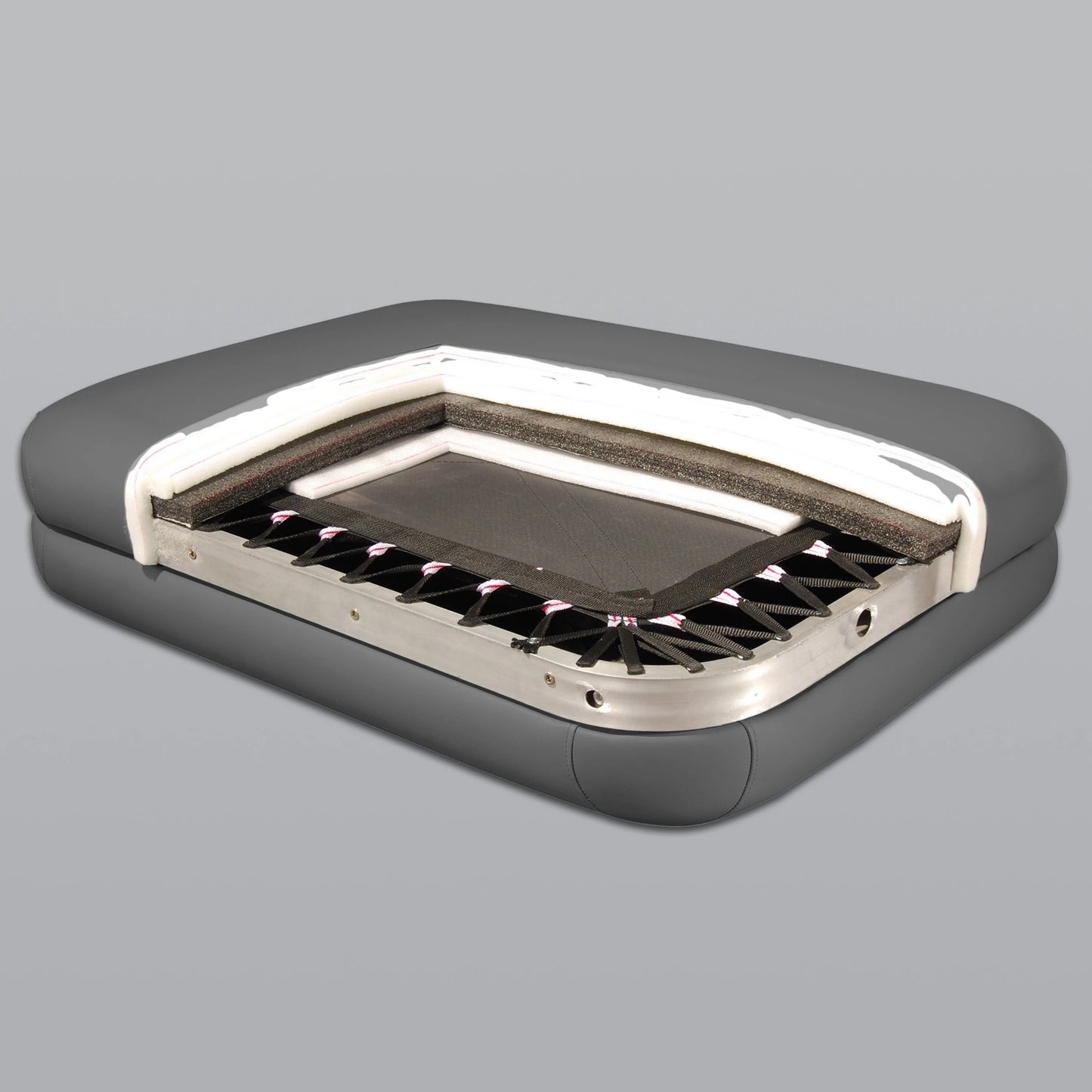 Massage table Luna light Soft Touch K622 Charcoal