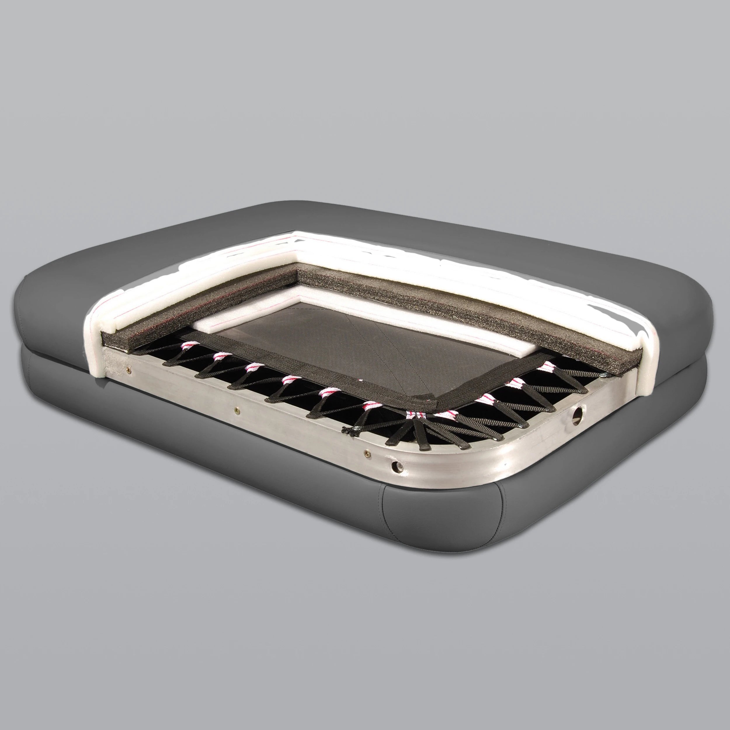 Massage table Luna light Soft Touch K622 Charcoal