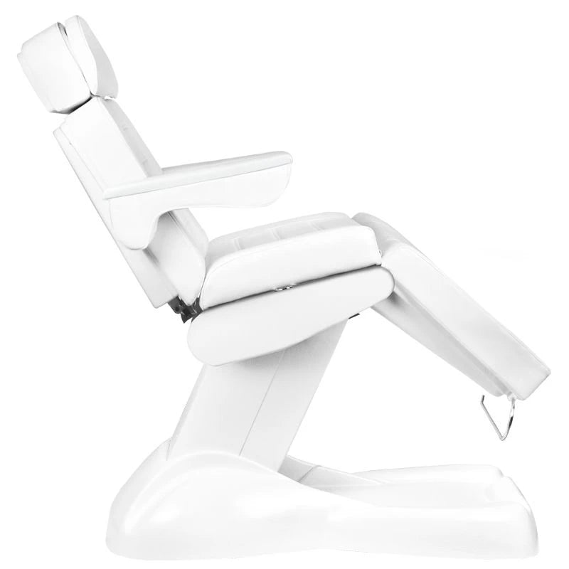 Beauty bed-couche LUX, 4 motors, white with a cradle