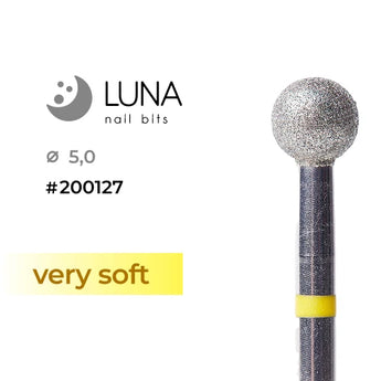 Luna Bits Diamond Ball jyrsin 5,0 mm, keltainen