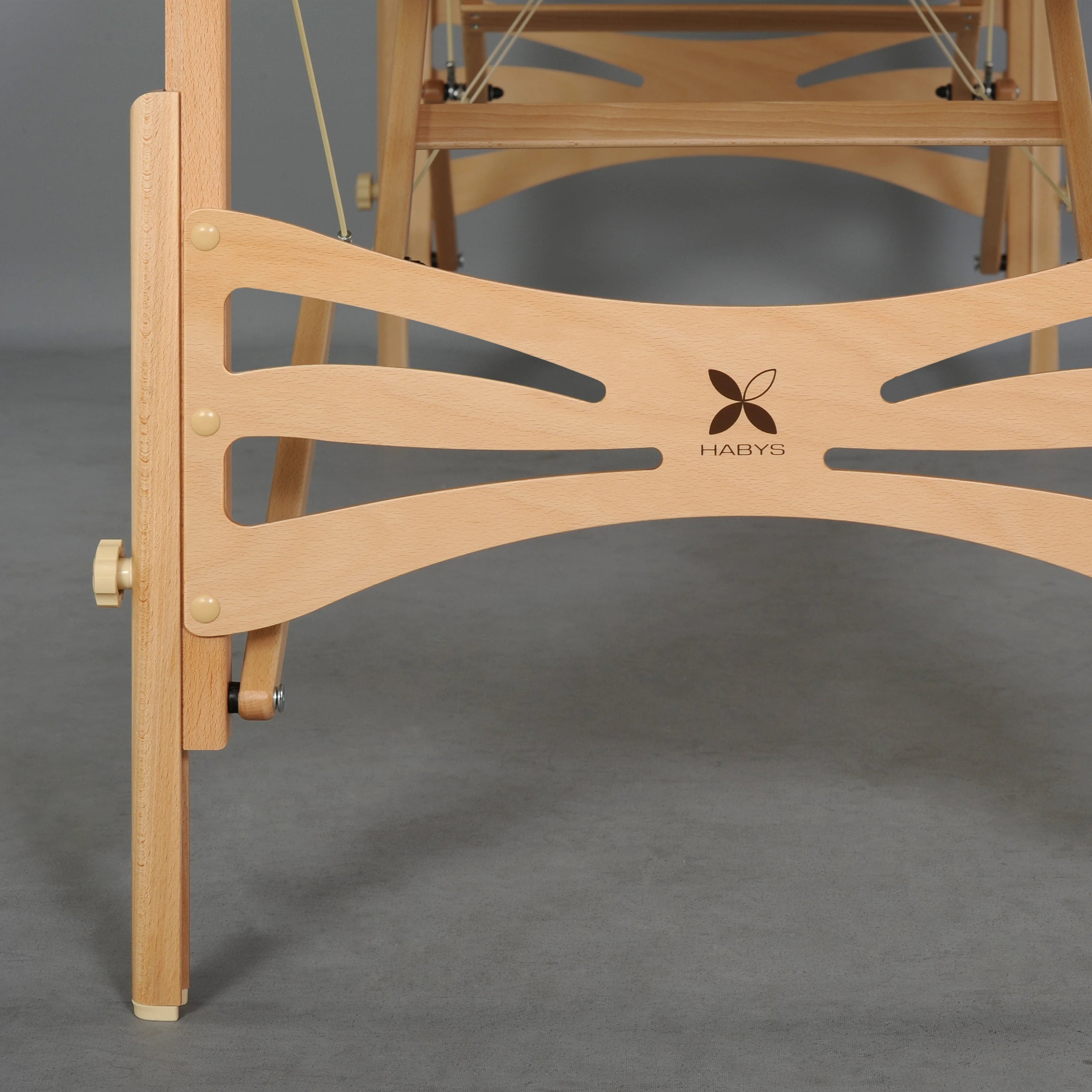 Massage Table Panda Light Wood 70 Vinyl Flex K022 Green