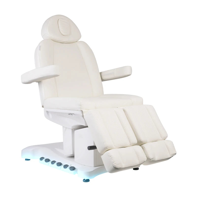 Pedicure Chair AZZURRO 708BS PEDI EXCLUSIVE, white, 3 motors, heated