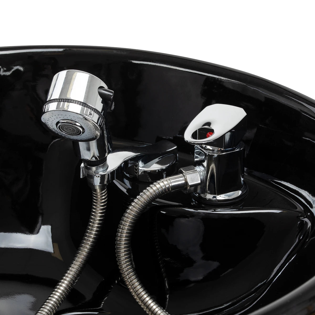 Hairdressing wash unit Omega Nautica black