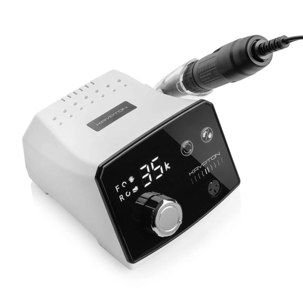 BUCOS INNOVATION Nail Drill KRYPTON II XPS-350 70 W ja 35 000 rpm:n käyntinopeudella, manicure ja pedicure