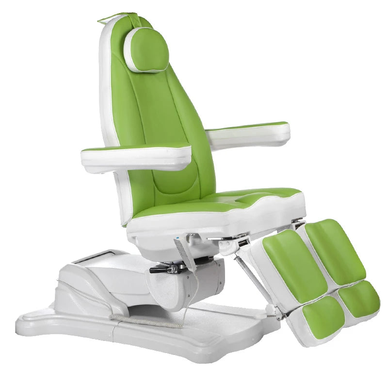 Beauty bed-couche 6672C, 3 motors, green