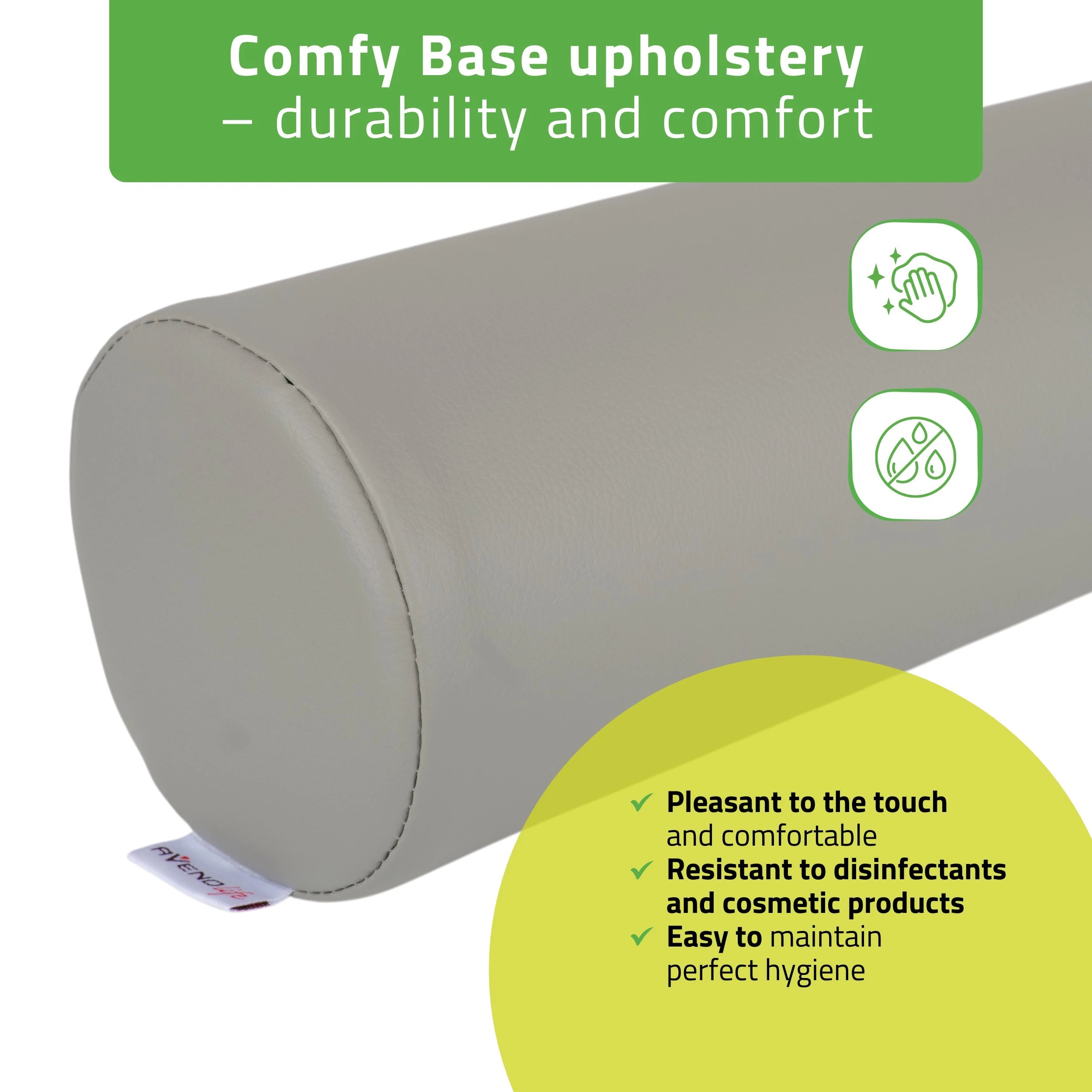 Round Bolster 12x60 - KK522 gray