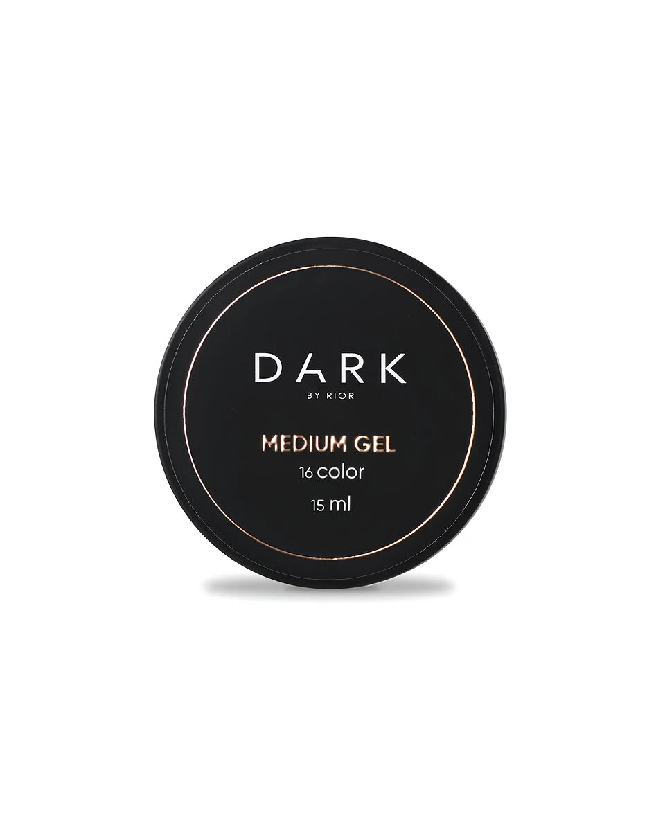 DARK by Rior Medium Gel №16, 15 ml (ilman sivellintä)