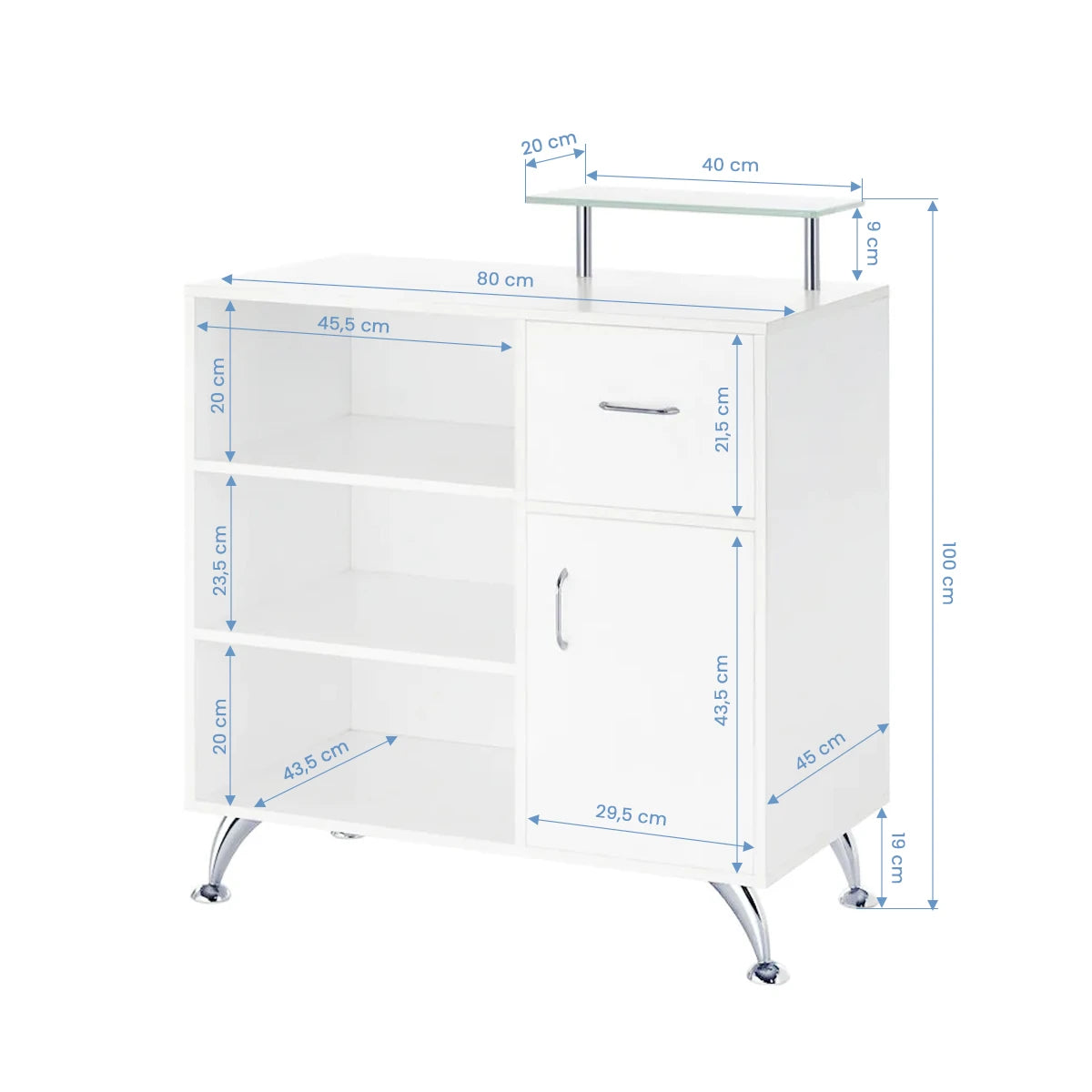 Gabbiano reception desk q-0833