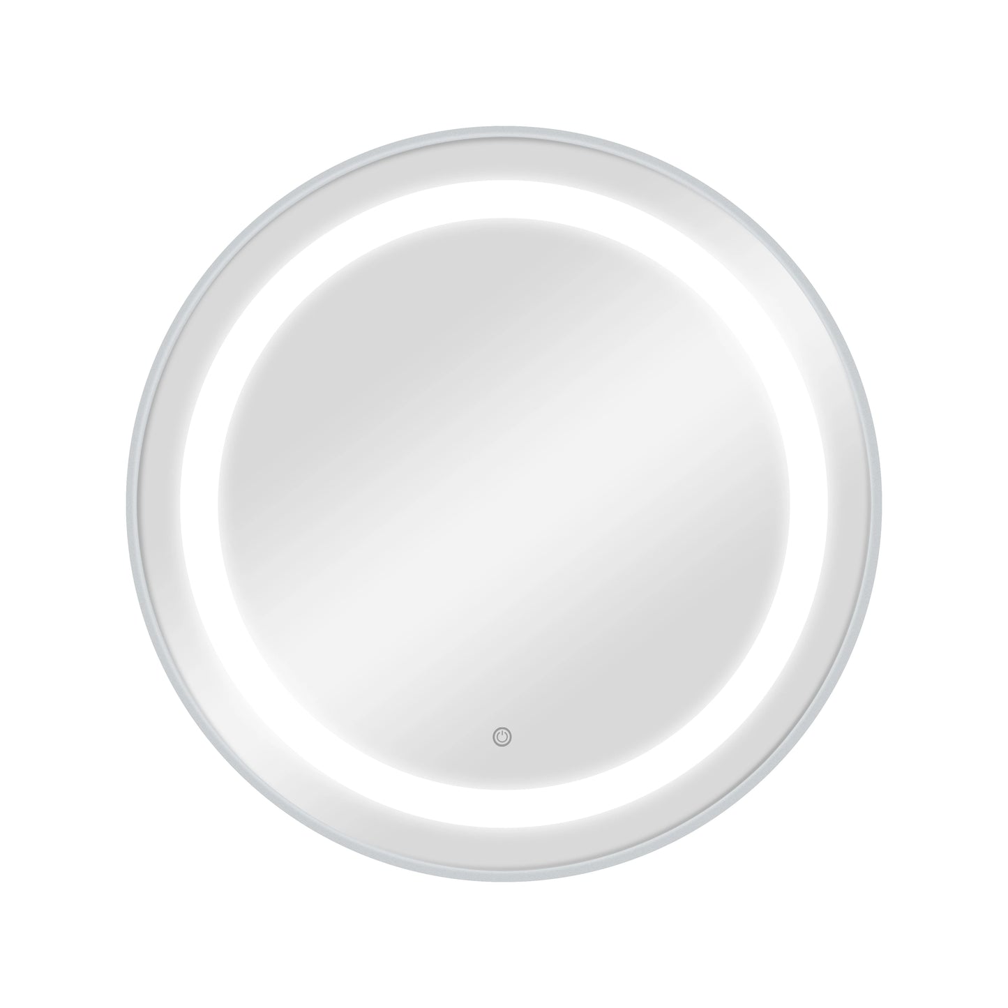 Weelko BREE SILVER pyöreä stylauspöytä LED-valolla