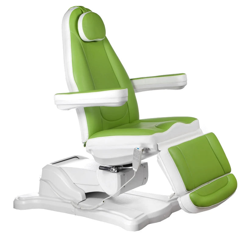 Beauty bed-couche 6672B, 3 motors, green