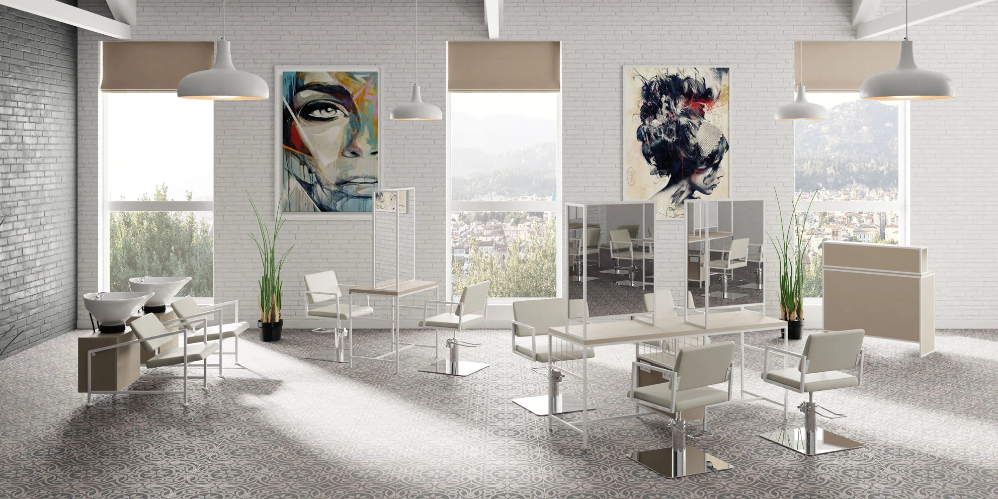 Hairdresser's console LOFT IV