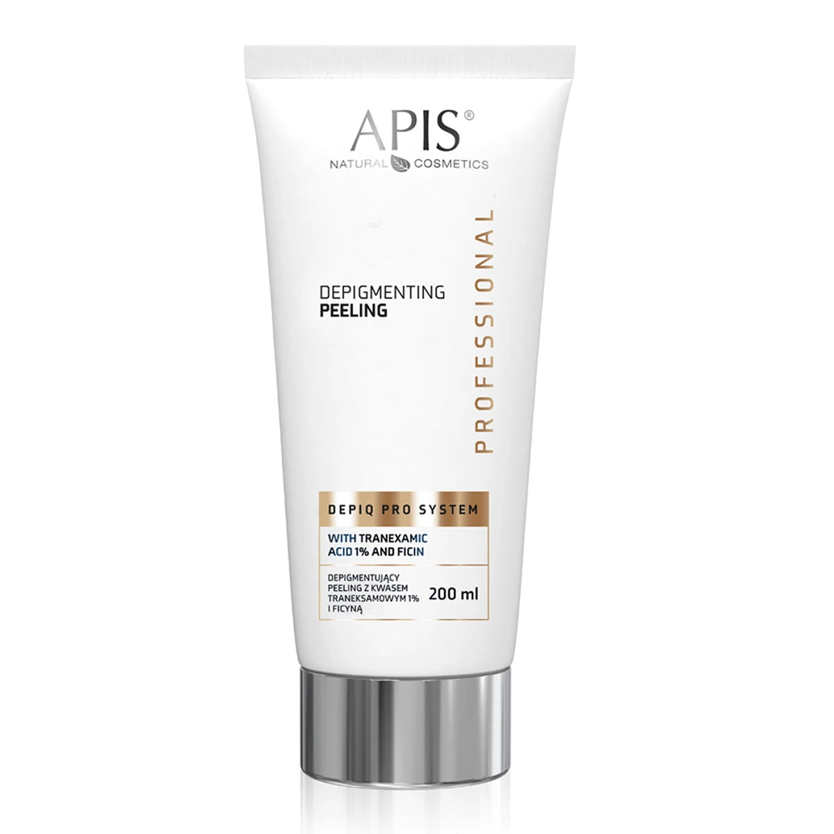 APIS DEPIQ PRO SYSTEM Depigmenting peeling with tranexamic acid 1% and ficin, 200 ml