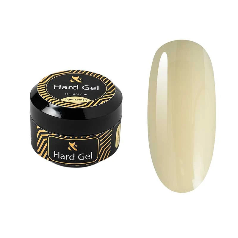 Hard Gel Cover Light Lemon, 15ml