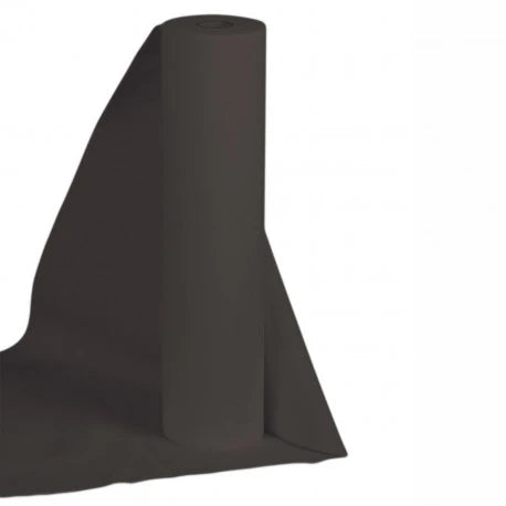 Kertakäyttöinen lakana rullassa rei'ityksellä 50cm (70x150m), musta