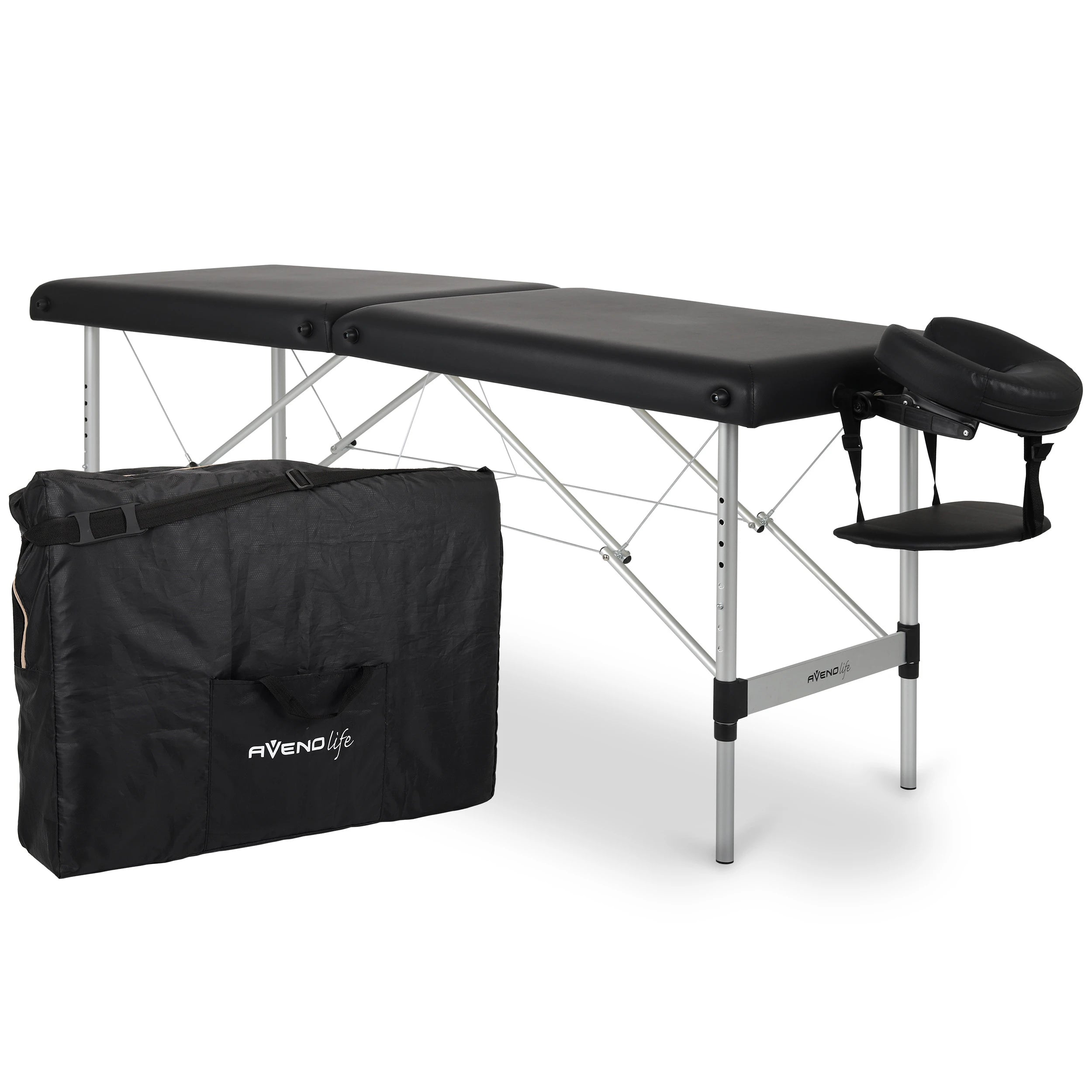 Portable massage table Nina Comfy Base K515 Black