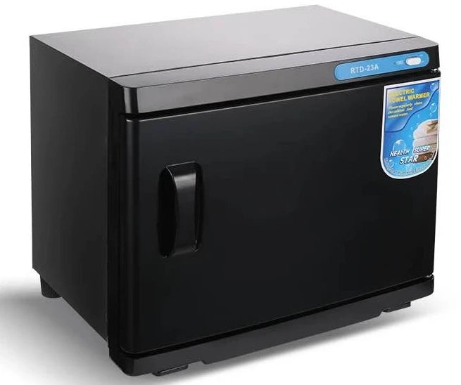 UV Steriliser + Towel Warmer 218, black