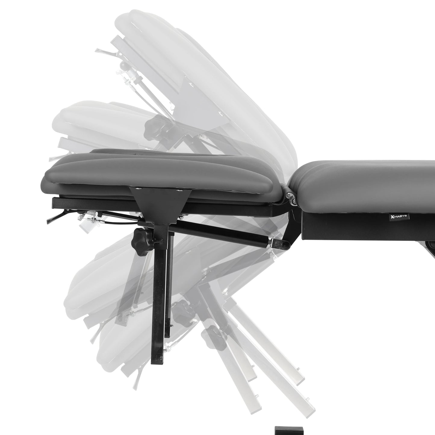 Stationary electric massage table Habys Fortis 5 ERGO Gray
