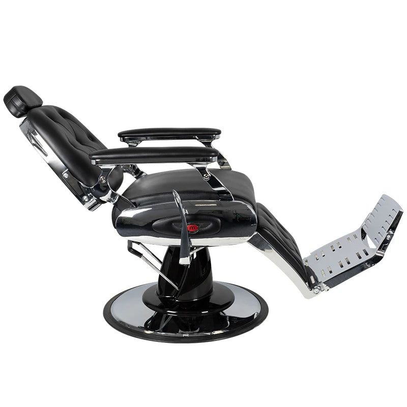 Barber Chair Gabbiano Black Pietro