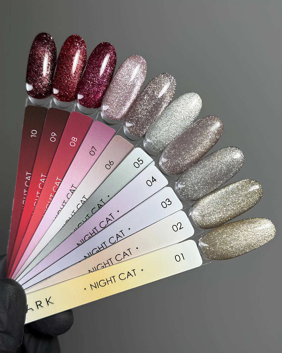 Gel Polish Night Cat 09, 6 ml