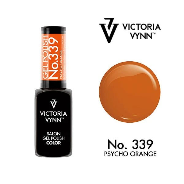 VICTORIA VYNN Gel Polish Color No. 339 Psycho Orange GP, 8 ml