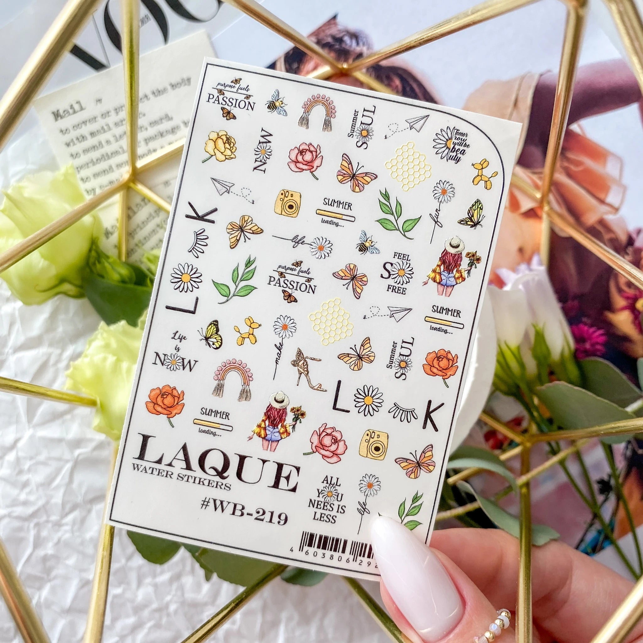 LAQUE Nail slider #WB-219