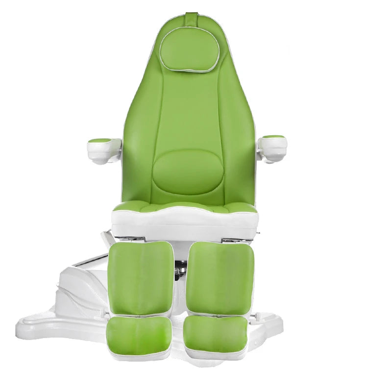 Beauty bed-couche 6672C, 3 motors, green