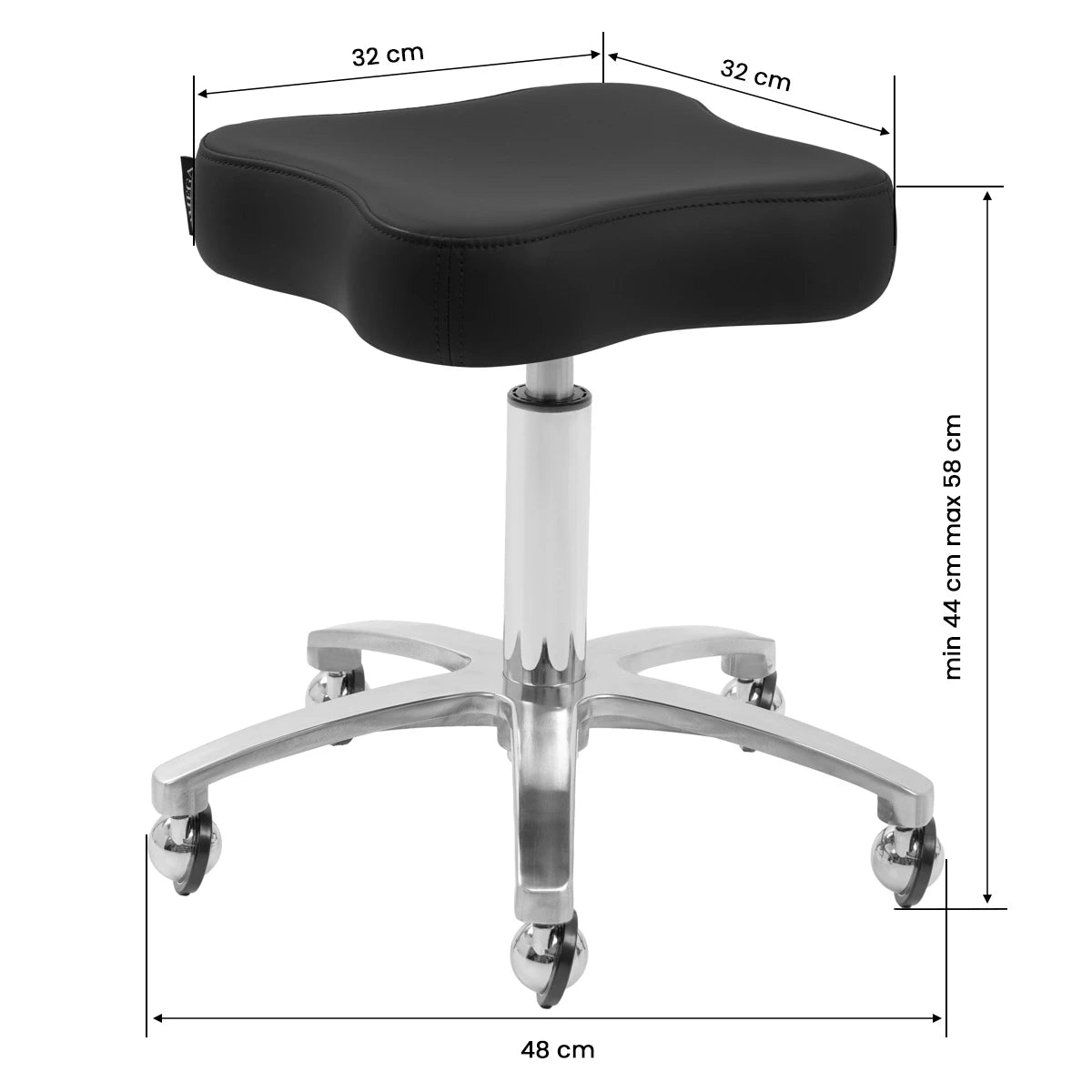 Omega Supremo swivel chair black