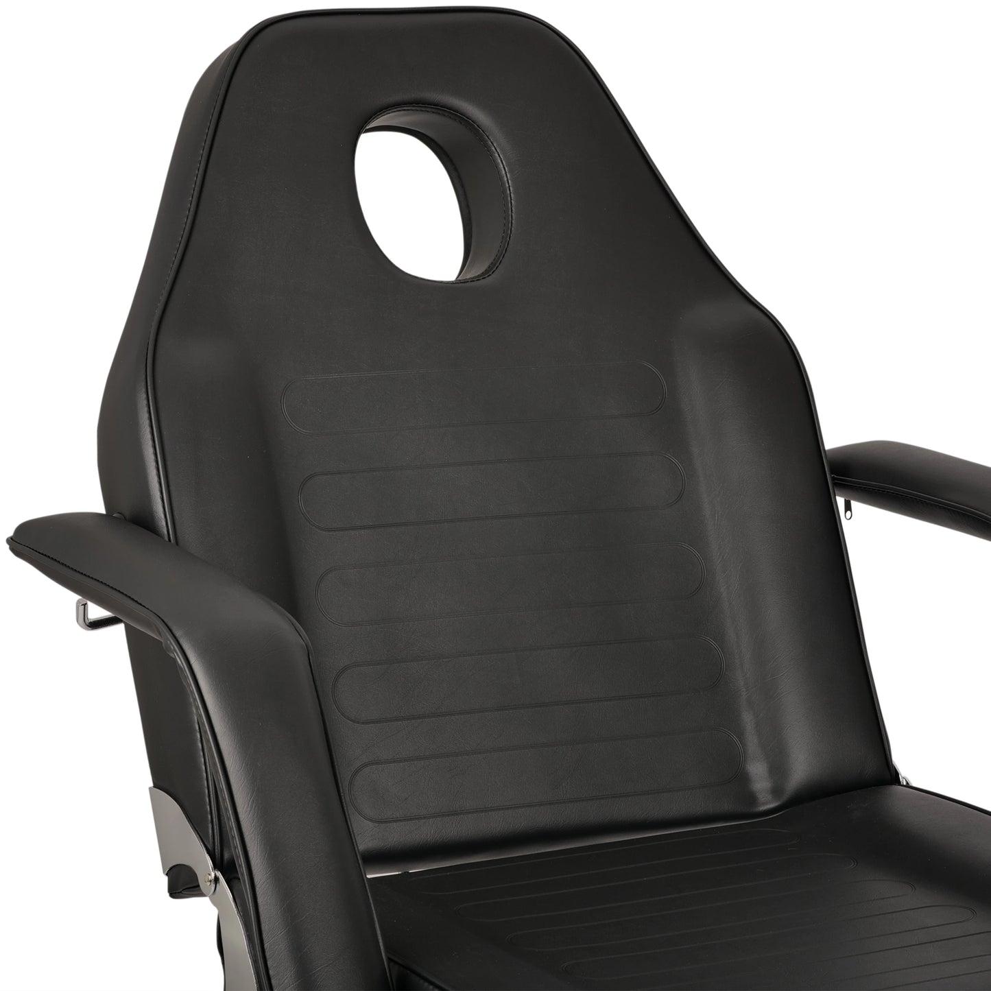 ARIA NERO beauty chair with trays, black