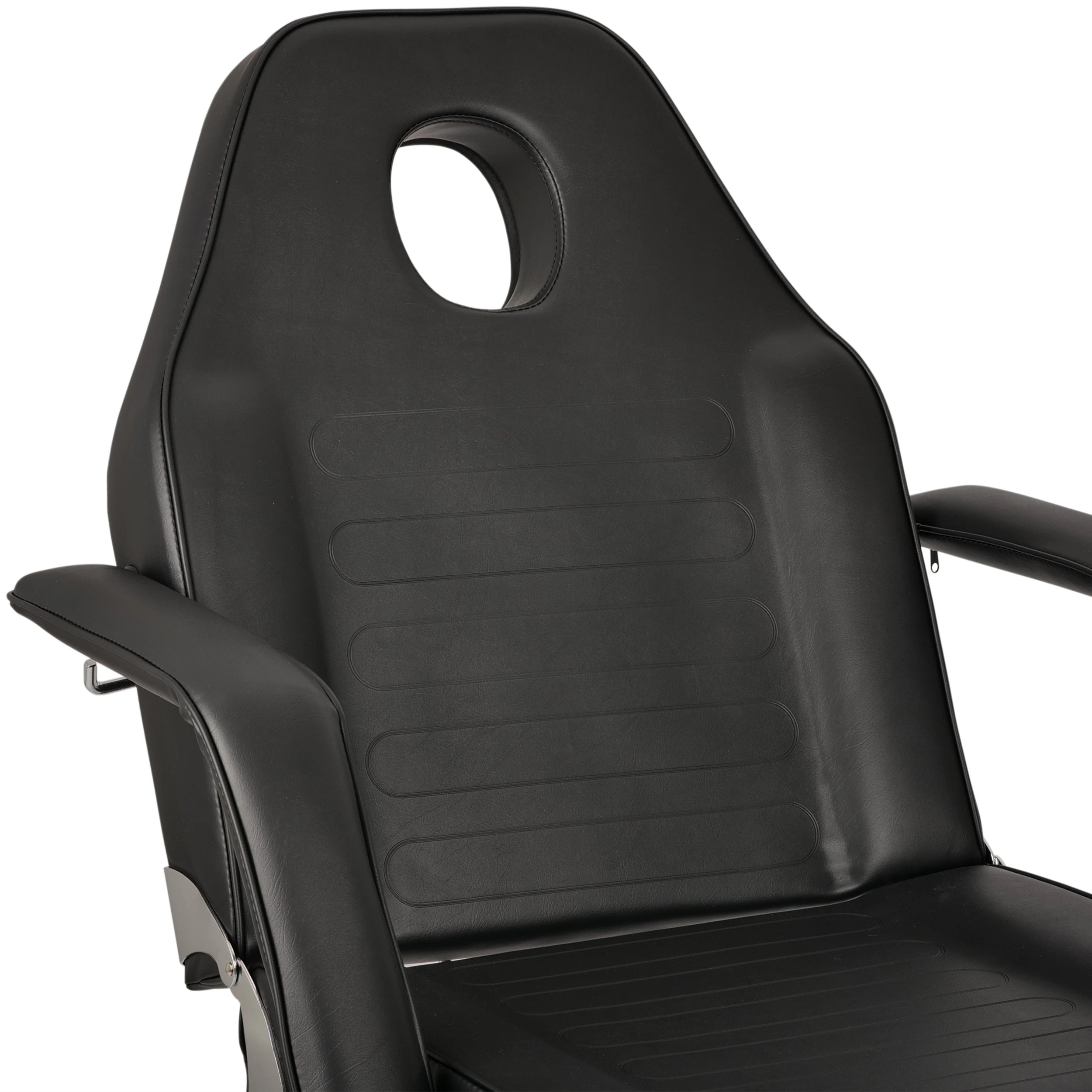 ARIA NERO beauty chair with trays, black