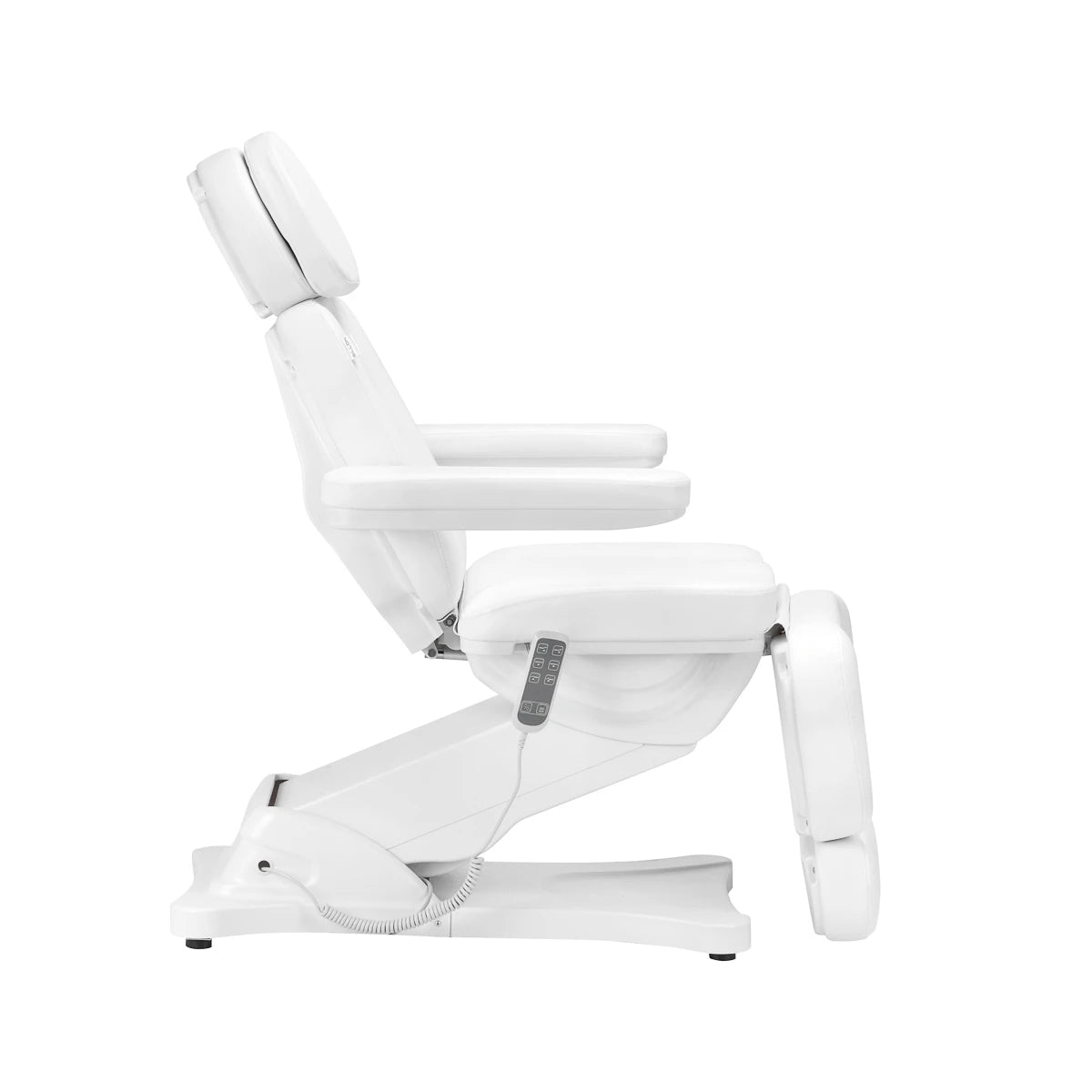 SILLON CLASSIC sähköinen hoitotuoli, 3 moottoria, lämmitys, valkoinen