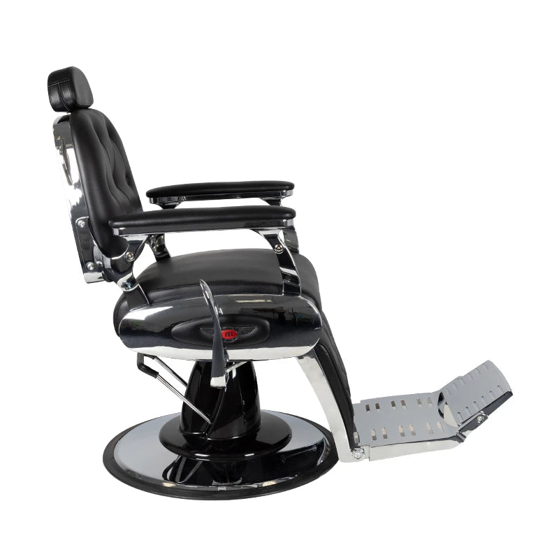 Barber Chair Gabbiano Black Pietro