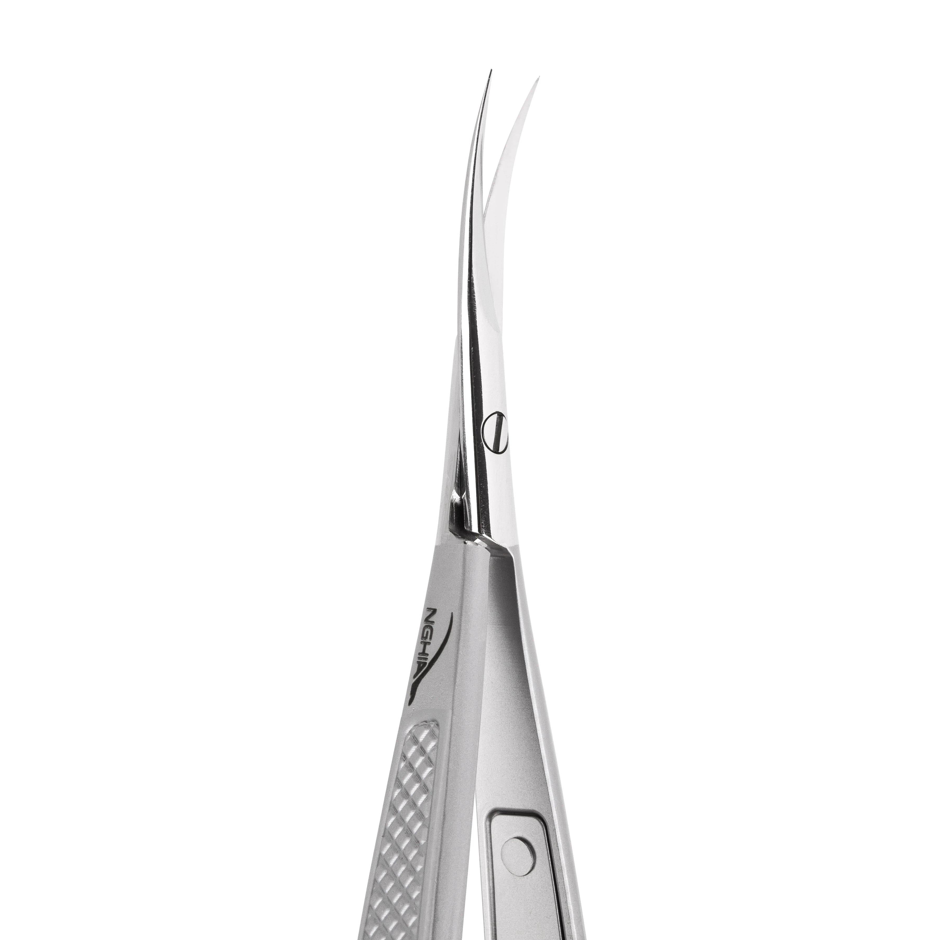 Nghia export KDN.721 spring-loaded cuticle scissors