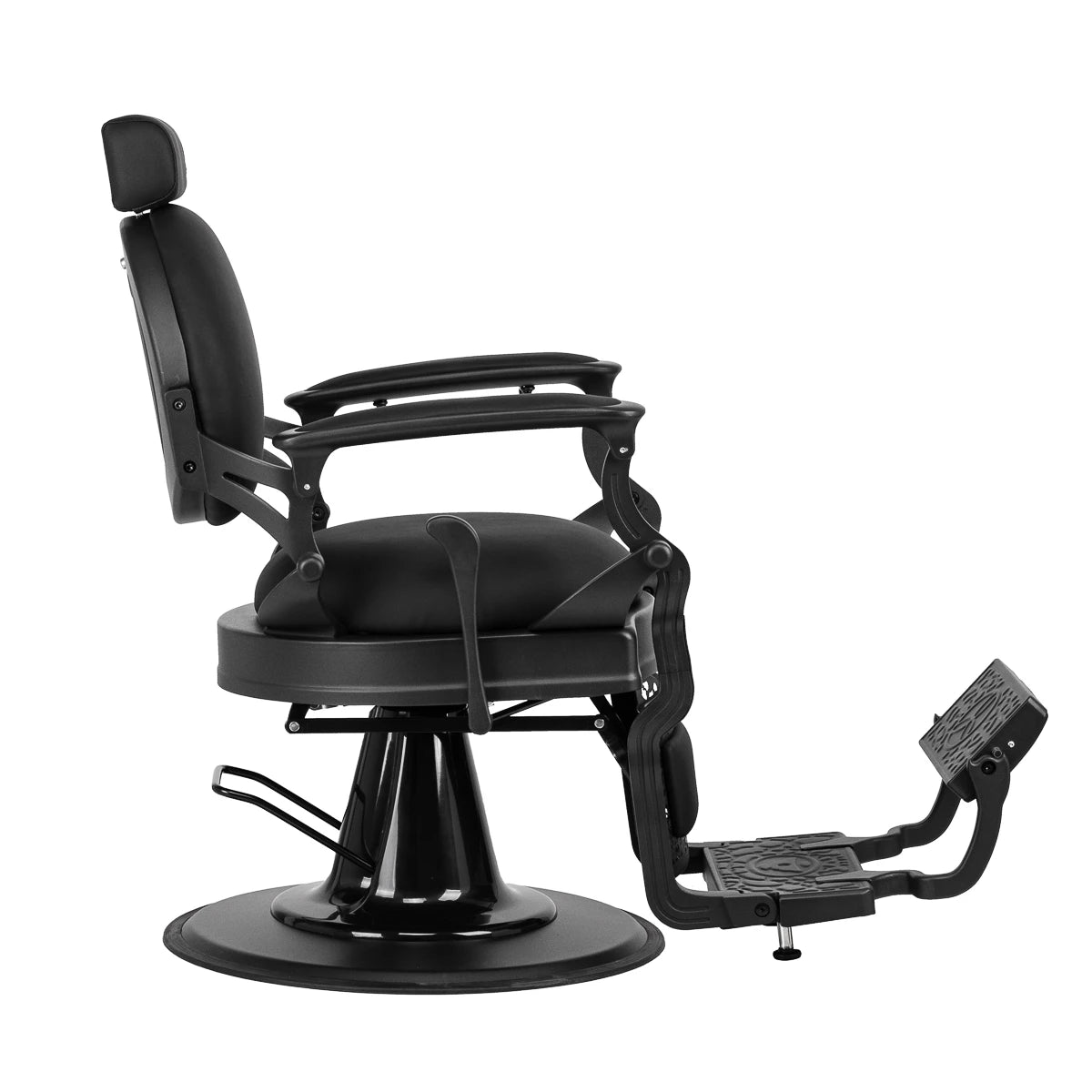 Barber chair Gabbiano Niccolo Black buttonless
