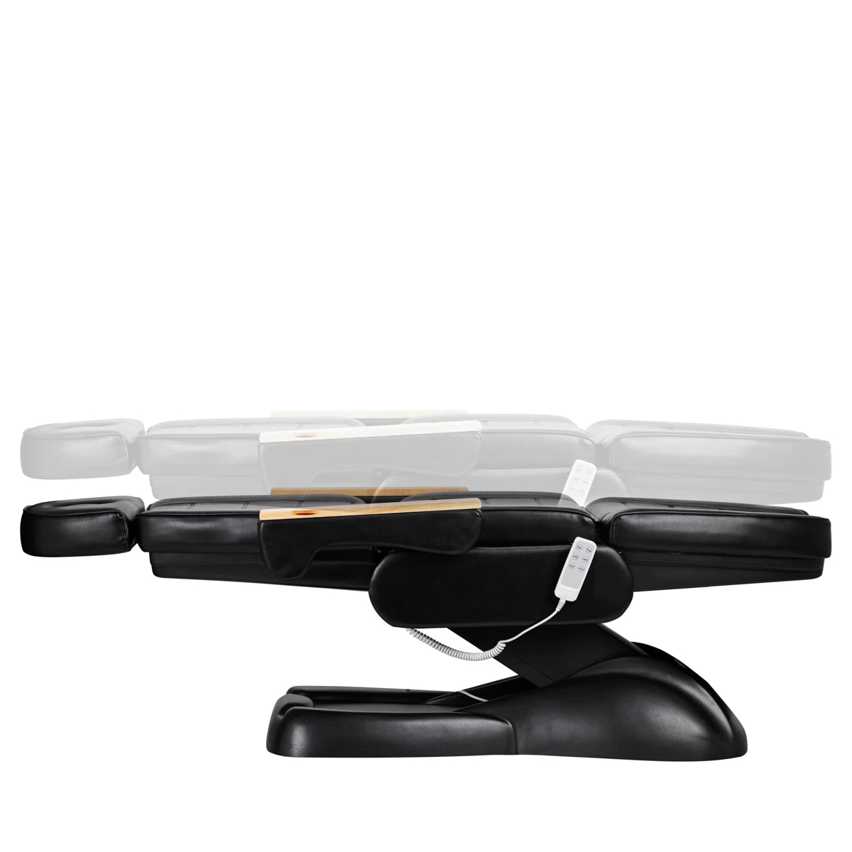 SET - Beauty bed-couche SILLON LUX 273b, black + stool 304