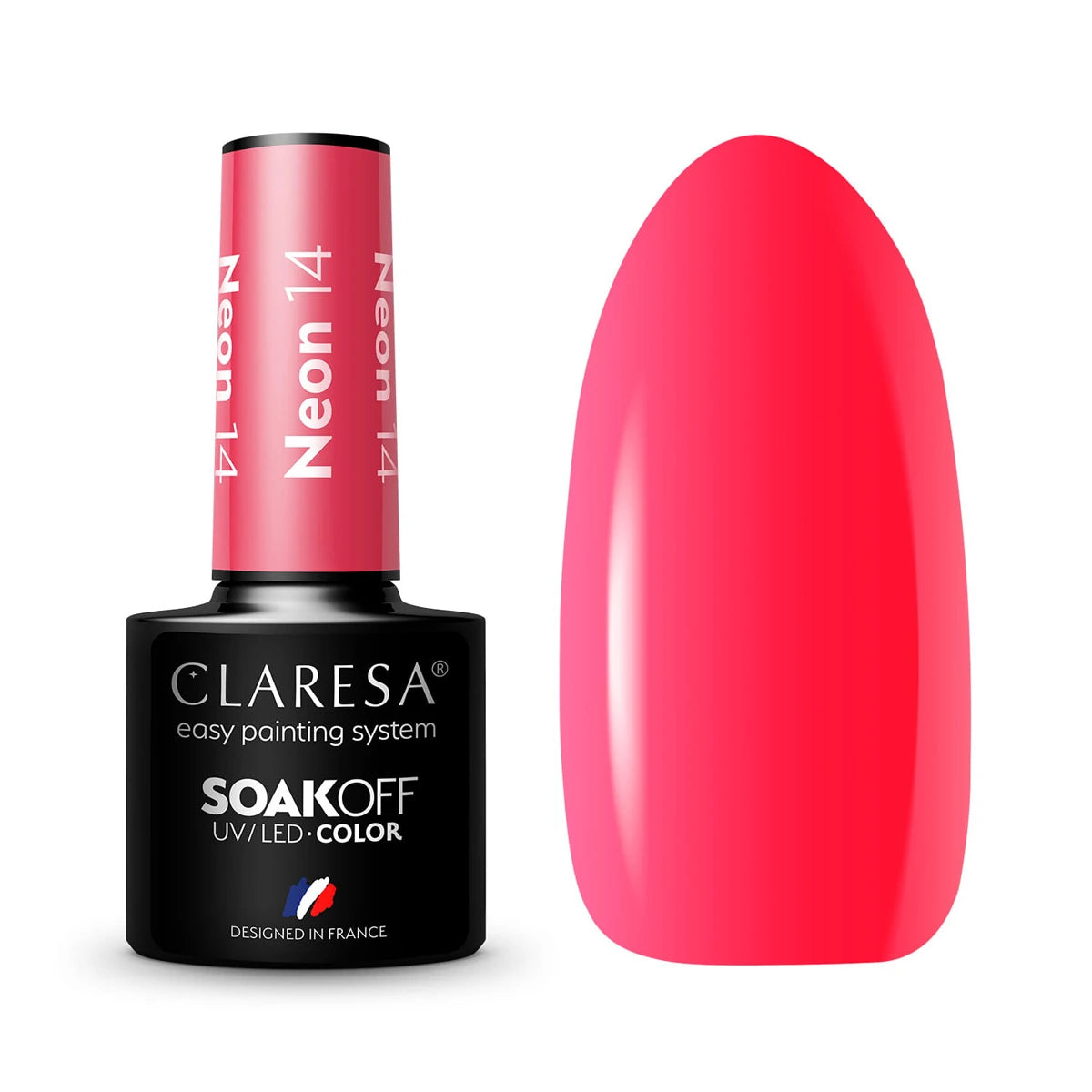 CLARESA NEON 14 geelilakka, 5 ml