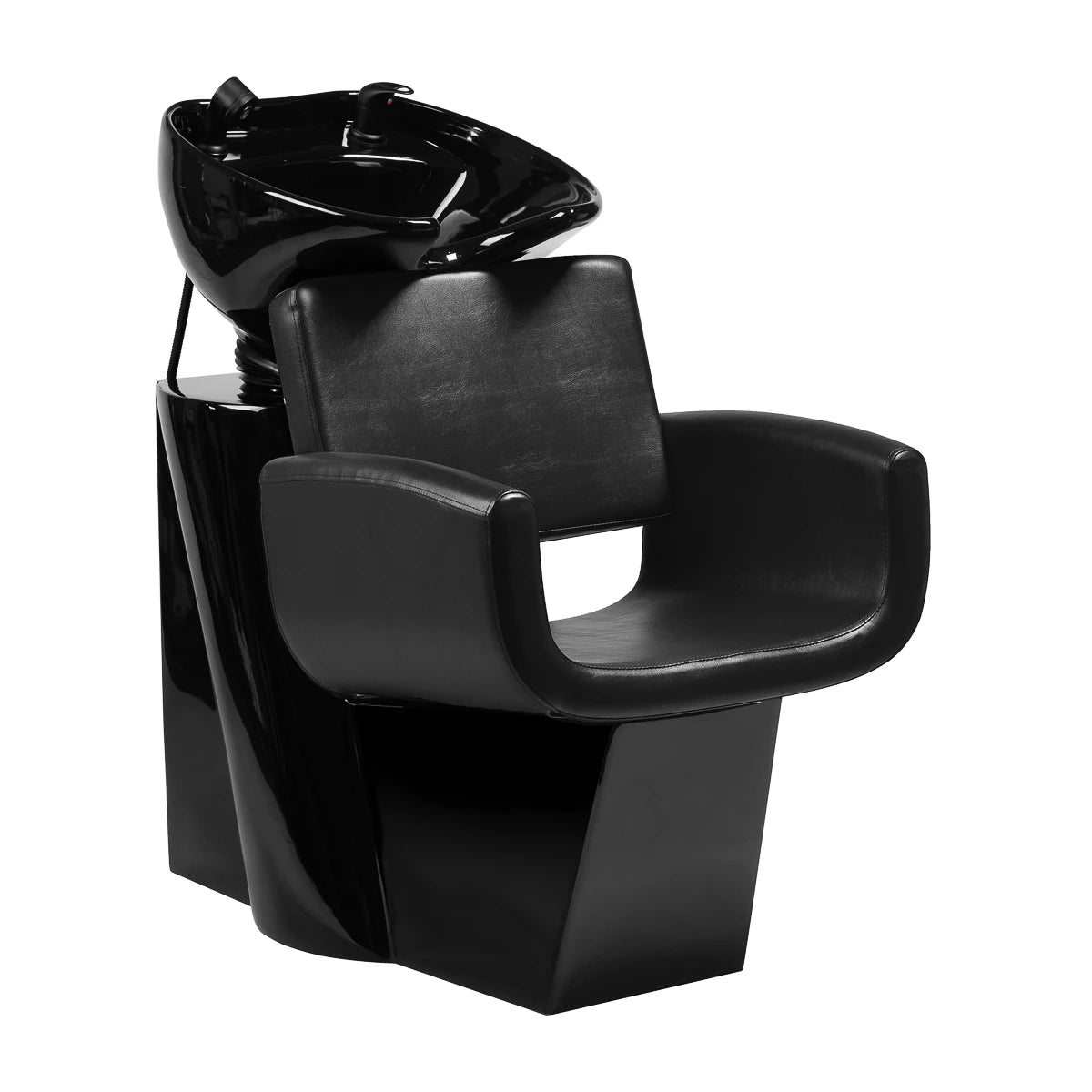 Gabbiano hairdressing wash unit Mataro black