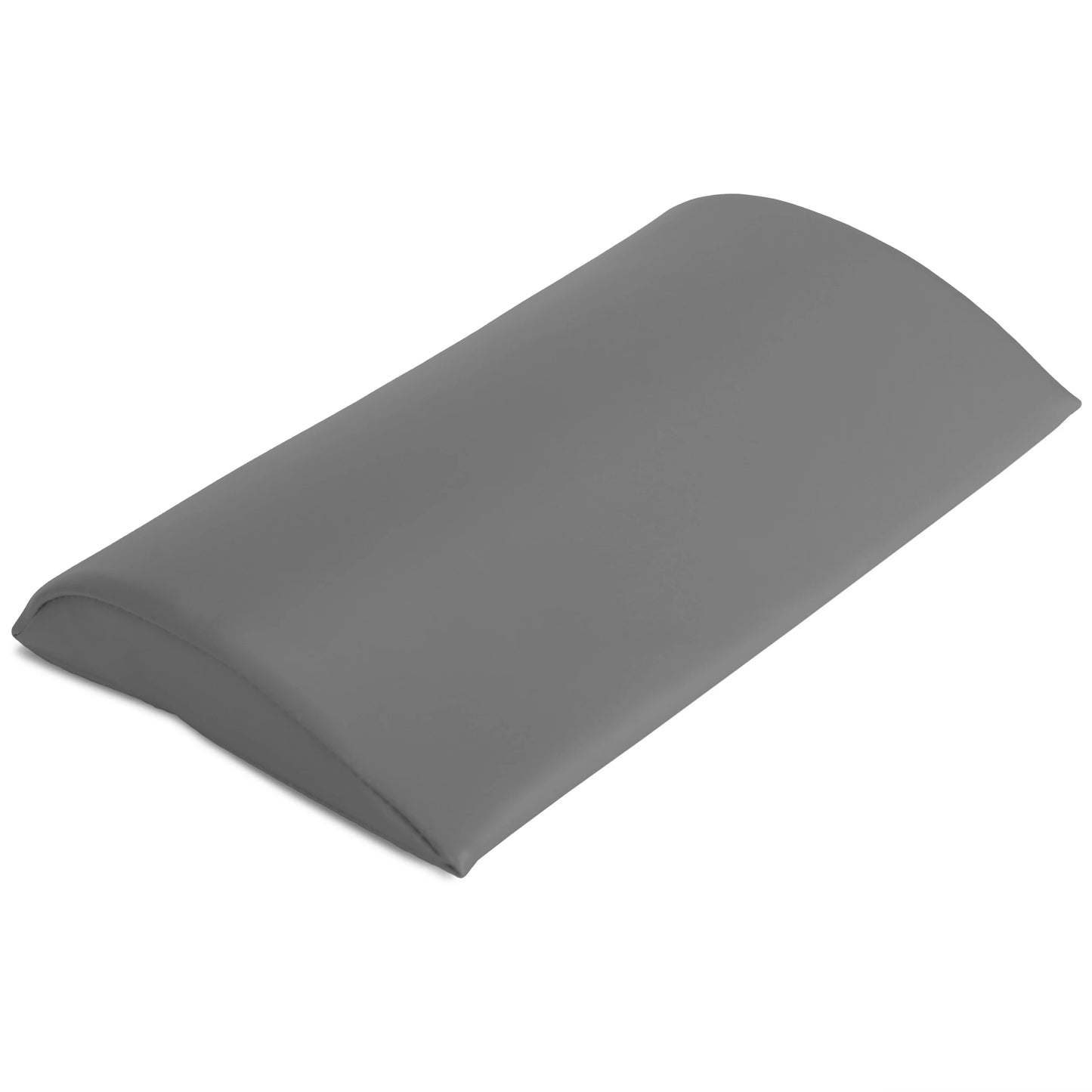 Pusapaļš Spilvens Muguras Lejasdaļas Atbalstam 40x25x5 Mīksts k722 Pelēks