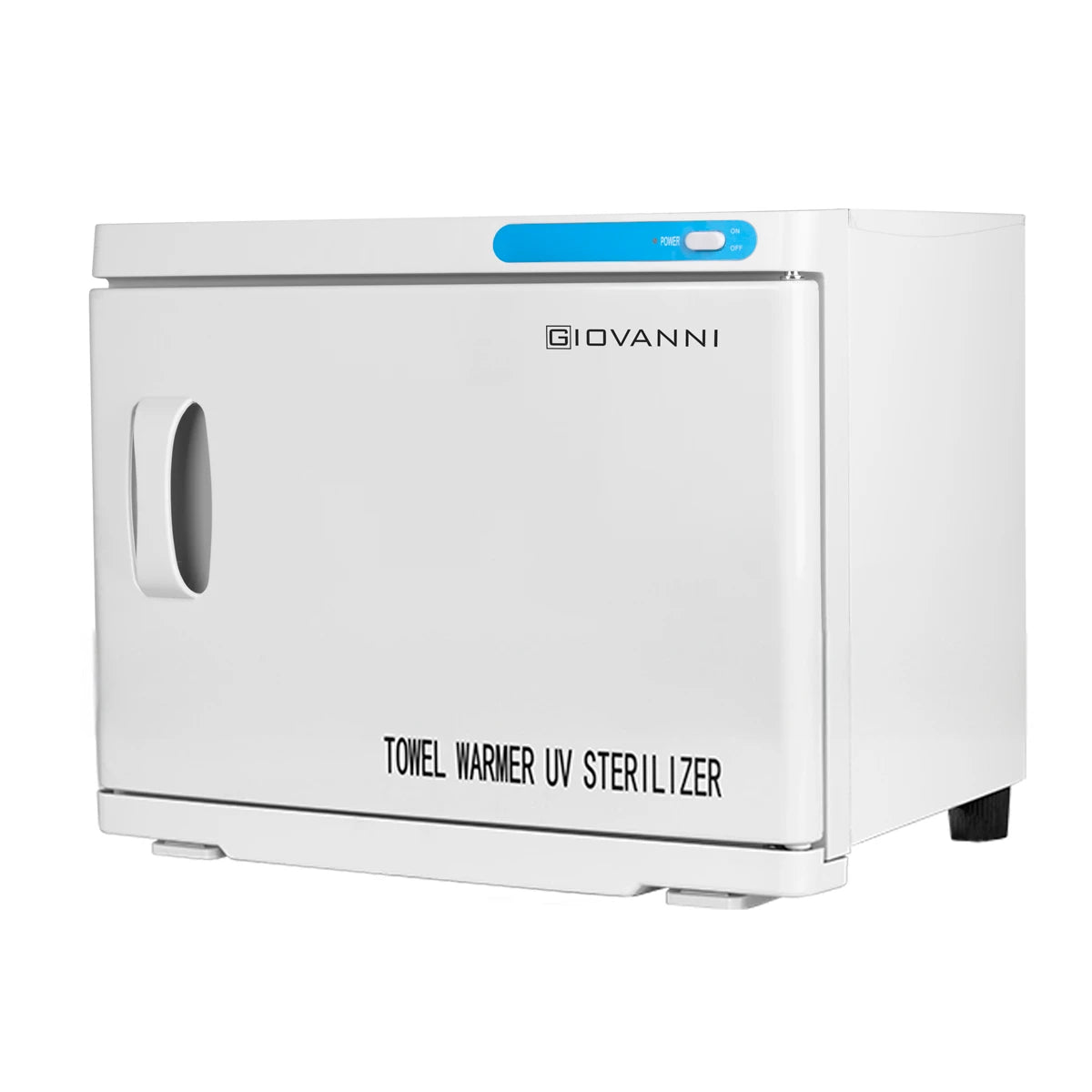 Pyyhkeenlämmitin UV-C-sterilisaattorilla 23L, valkoinen