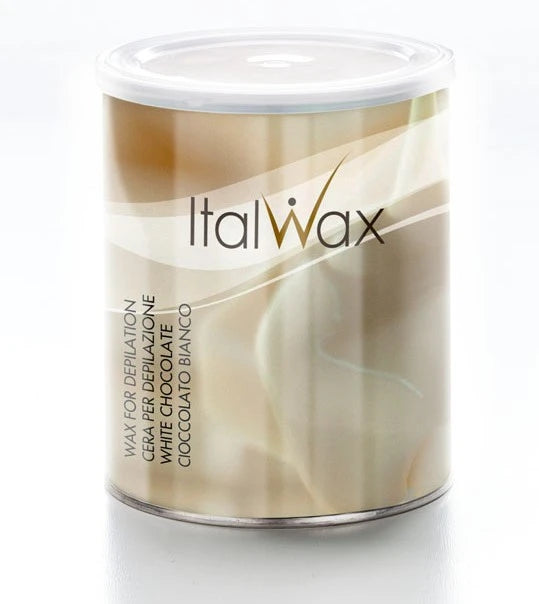 ItalWax CLASSIC nestemäinen ihokarvanpoistovaha purkki WHITE CHOCOLATE, 800 ml