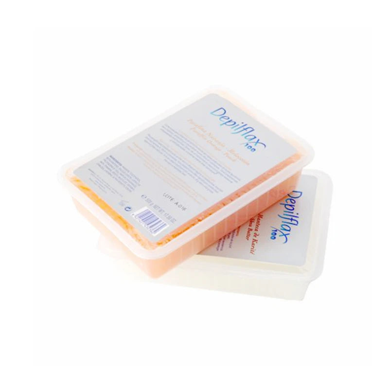 DEPILFLAX 100 parafiini 500 g, oranssi ja persikka